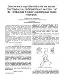 Soluciones a la problematica de las sectas