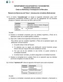 Ejercicios estadistica multivariante
