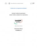 Análisis y modelado de los requerimientos