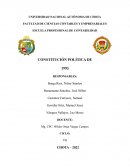 CONSTITUCIÓN POLÍTICA DE 1993