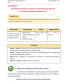 Escribimos la primera versión de nuestro discurso para una convivencia armónica y de buen vivir