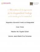 Educación Frente a la Desigualdad