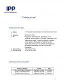 Preparación de presentación cierre de seminario de titulo