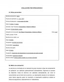 EVALUACIÓN PSICOPEDAGÓGICA