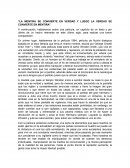 LA MENTIRA SE CONVIERTE EN VERDAD Y LUEGO LA VERDAD SE CONVIERTE EN MENTIRA
