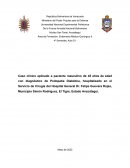 Caso clínico podopatia diabética