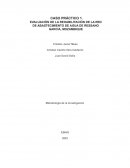 EVALUACIÓN DE LA REHABILITACIÓN DE LA RED DE ABASTECIMIENTO DE AGUA DE RESSANO GARCÍA, MOZAMBIQUE