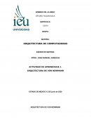 ARQUITECTURA DE VON NEWMANN