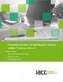 Reportes del módulo FI. Tecnología aplicada a la contabilidad y finanzas