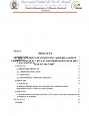 PROYECTO DE PREVENCION Y ATENCION EN CASOS DE ACOSO Y VIOLENCIA SEXUAL EN LA UNESUM