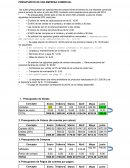 PRESUPUESTO DE UNA EMPRESA COMERCIAL