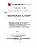 RSU- ANÁLISIS GRANULOMÉTRICO,MÓDULO DE FINEZA DEL AGREGADO, DISEÑO DE MEZCLAS Y EL MORTERO