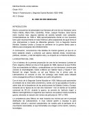 Posrevolución y Segunda Guerra Mundial (1920-1946)