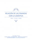 RELACIÓN DE LAS FINANZAS CON LA LOGÍSTICA