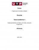 Clases persistentes con Python, C#, Scala, resolución de ejercicios