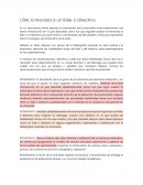 Entrevista a un líder o directivo