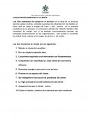 CAPACITACIÓN SERVICIO AL CLIENTE