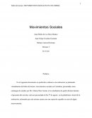 MOVIMIENTOS SOCIALES EN COLOMBIA