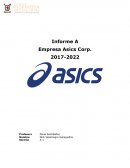 Informe Asics Corporation