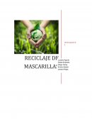 RECICLAJE DE MASCARILLAS