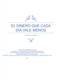 Inflacion en México. Página 1