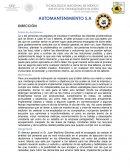 Automantenimiento S.A Dirección caso practico