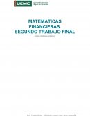 Matematicas financieras