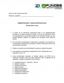 Administración y legislación educativa