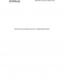 SERVICIOS DE NORMALIZACION Y COMPLEMENTARIOS