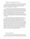 El trabajo y la salud: Riesgos laborales y sus factores