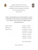 A Nivel Nacional, Latinoamericano y del Caribe