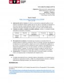 Observación del comportamiento Informe breve sobre CNV