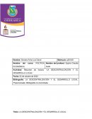 LA DESCENTRALIZACIÓN Y EL DESARROLLO LOCAL