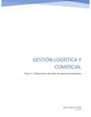 Elaboración del plan de aprovisionamiento