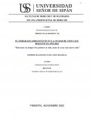 EL EMBARAZO ADOLESCENTE EN LA CIUDAD DE CHICLAYO DURANTE EL AÑO 2022