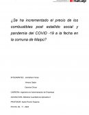 Analisis pestel Alza de Combustibles