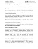 Una práctica de noticing sobre el actuar estudiantil