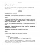 Mercantil. Producción. (Creación del producto)