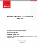 Informe estructura económica del mercado