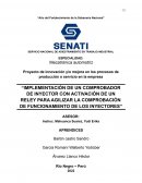 Proyecto de innovación y/o mejora en los procesos de producción o servicio en la empresa , Mecatrónica automotriz