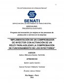 Proyecto de innovación y/o mejora en los procesos de producción o servicio en la empresa , Mecatrónica automotriz