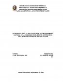ESTRATEGIAS PARA EL REALCE DE LA VELA COMO PATRIMONIO CULTURAL DE LA HUMANIDAD EN EL SECTOR CENTRO DE LA VELA, MUNICIPIO COLINA DEL ESTADO FALCÓN