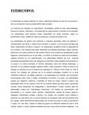 ESTEREOTIPOS