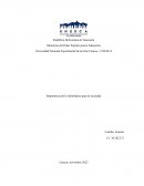 Ensayo sobre la importancia de la informática en la sociedad