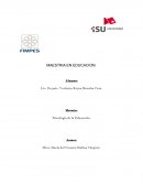 Psicología de la Educación. Determinar un grupo muestra que requiera ayuda en sus aprendizajes