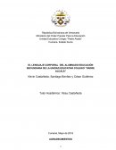 EL LENGUAJE CORPORAL DEL ALUMNADO EDUCACIÓN SECUNDARIA DE LA UNIDAD EDUCATIVA COLEGIO “PADRE ALCALÁ”