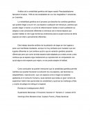 Análisis de la variabilidad genética del bagre rayado Pseudoplatystoma fasciatum linnaeus