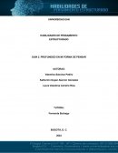 HABILIDADES DE PENSAMIENTO ESTRUCTURADO