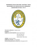 Laboratorio - Calibrador Vernier