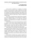 Evaluación y cambio de los sistemas educativos. La interacción que hace falta